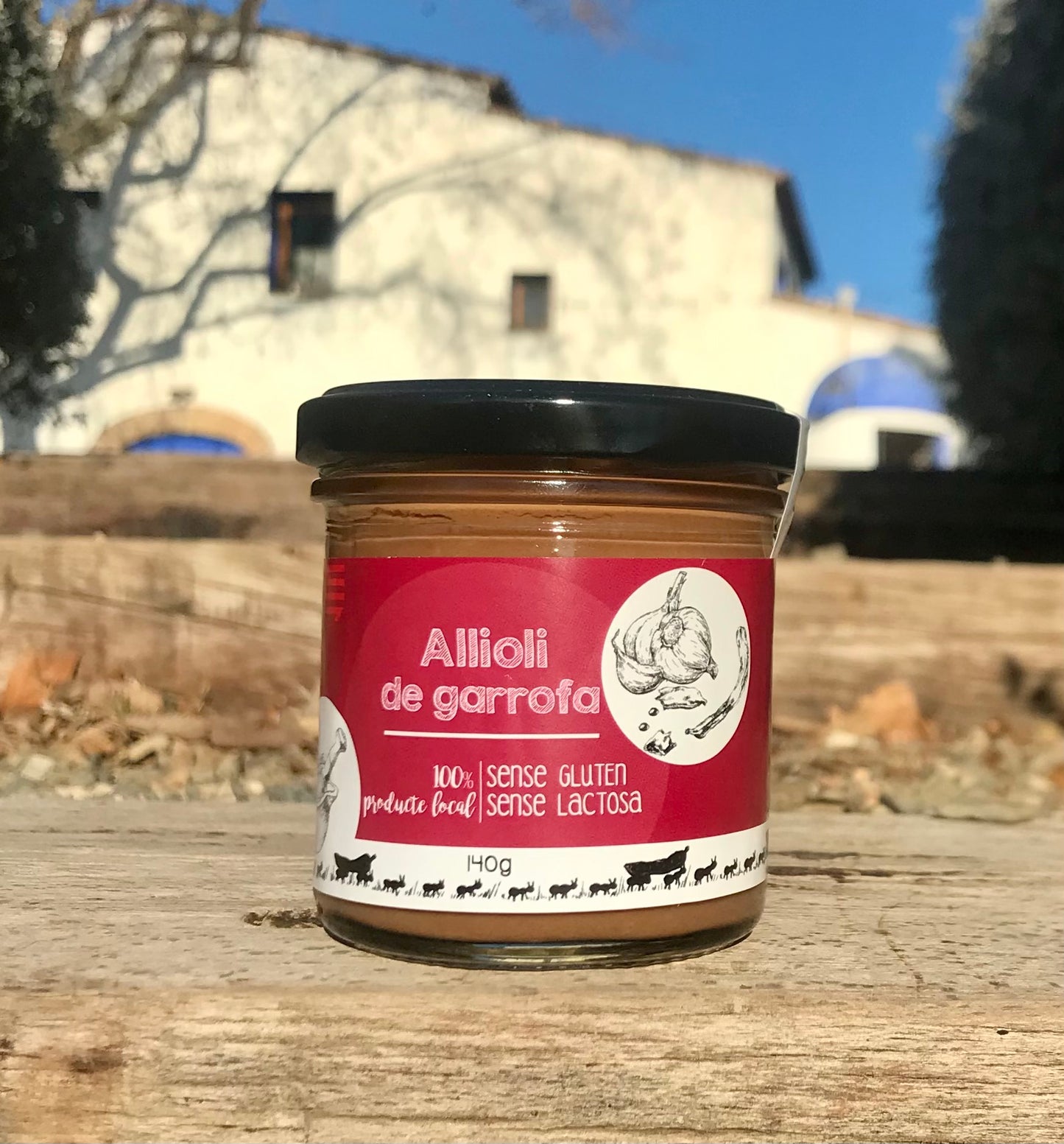 Alioli de algarroba, Mas de Santa Creu.