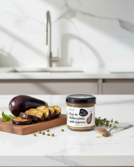 Paté Artesano de Berenjena y Alcaparras