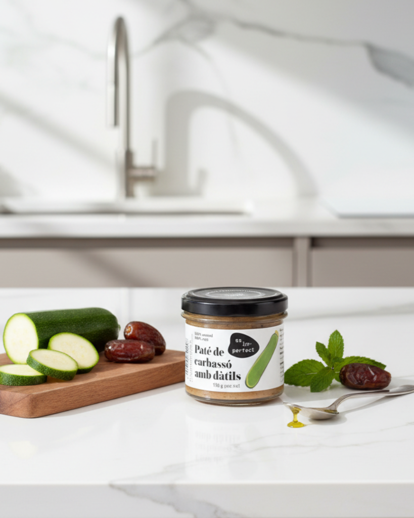 Paté Artesano de Calabacín y Dátiles 110g