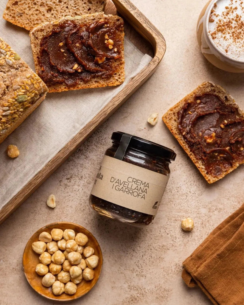 Crema de Avellana y Algarroba - Mas de santa creu Molic Gourmet